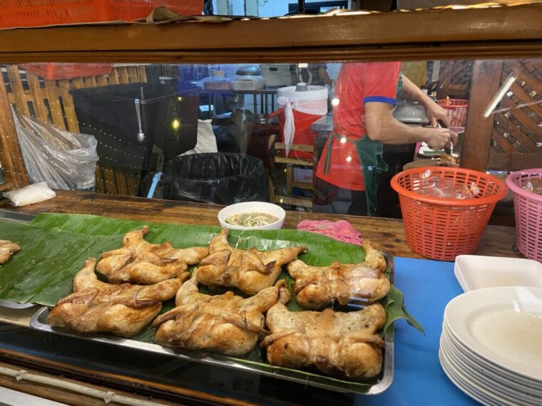 タイおかず料理【ガイヤーン】タイ風鶏の丸焼き