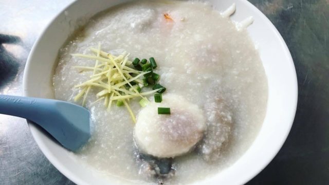 タイご飯料理【ジョークカイケム】タイお粥