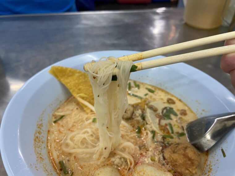 タイ麺料理【クイッティアオトムヤムナムコンセンミー】タイラーメン