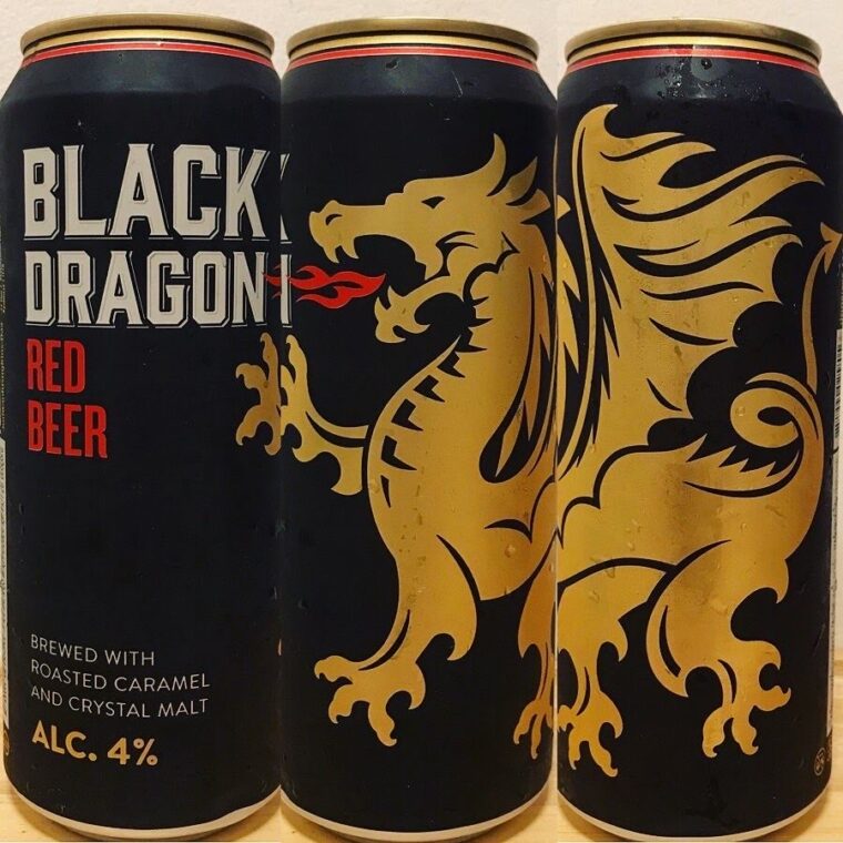 タイビール【BLACK DRAGON RED BEER】ブラックドラゴンレッドビアー