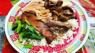 タイご飯料理【カオカームー】タイ風豚足ご飯