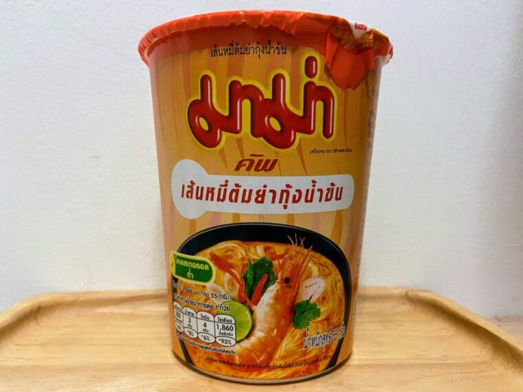 タイカップラーメンママー【センミートムヤムクンナムコン味】