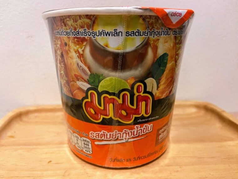 タイカップラーメンママー【トムヤムクンナムコン味】