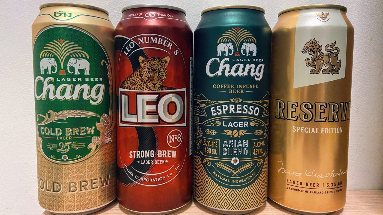 ３大タイビールのシンハー リオー チャーンの限定ビール４種飲み比べ トムヤム小僧ブログ