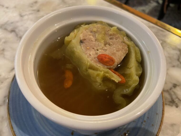 タイスープ料理【マラヤッサイ】タイ風ゴーヤー肉詰めスープ