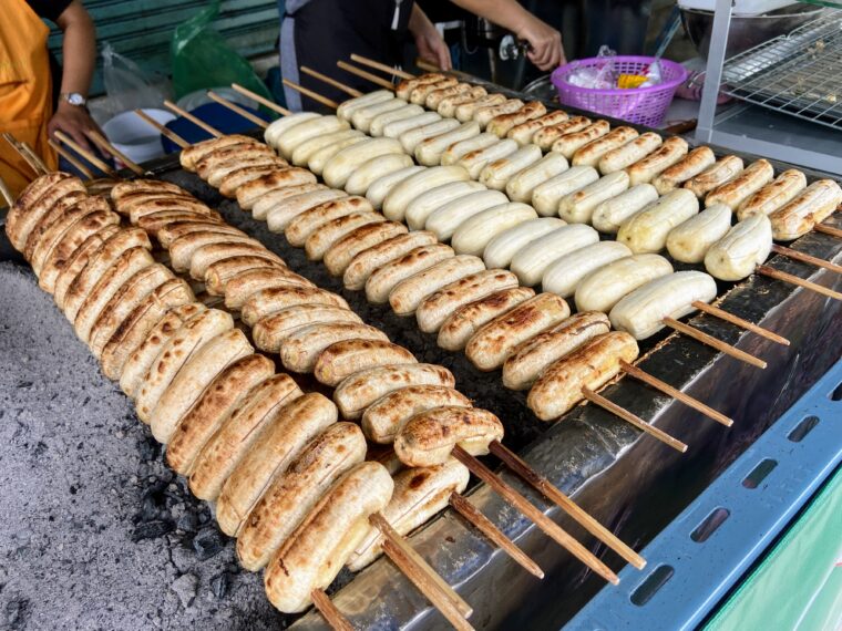 タイデザート【クルアイピン】タイ風焼きバナナ