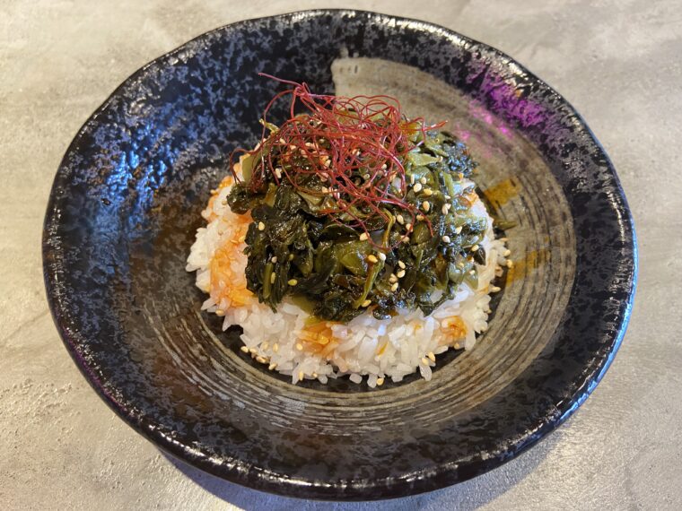 那覇市安里【カオソーイ屋】麻辣高菜ジャスミンライス